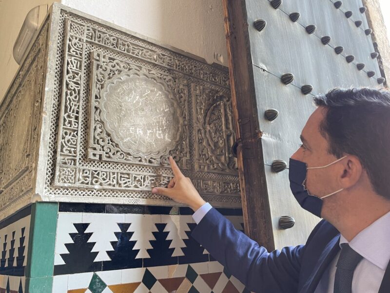 Vandalismo en el Alcázar de Sevilla / PP