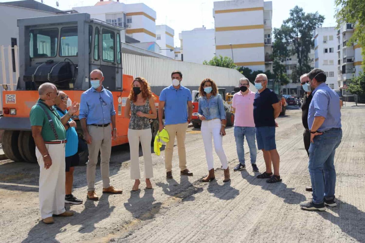 Las obras se realizan ya en la zona / Ayto,