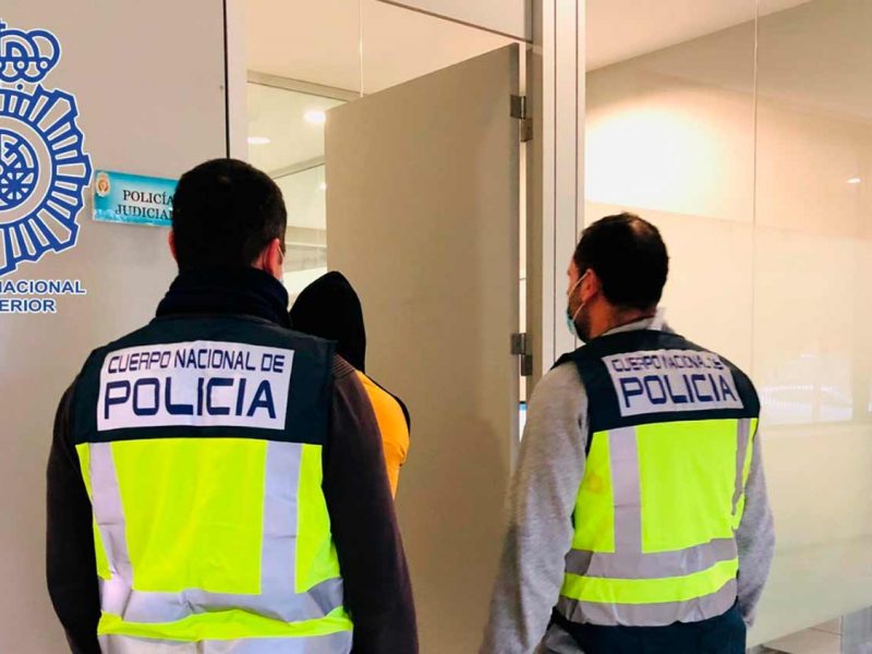 Detención del agresor de Rochlambert