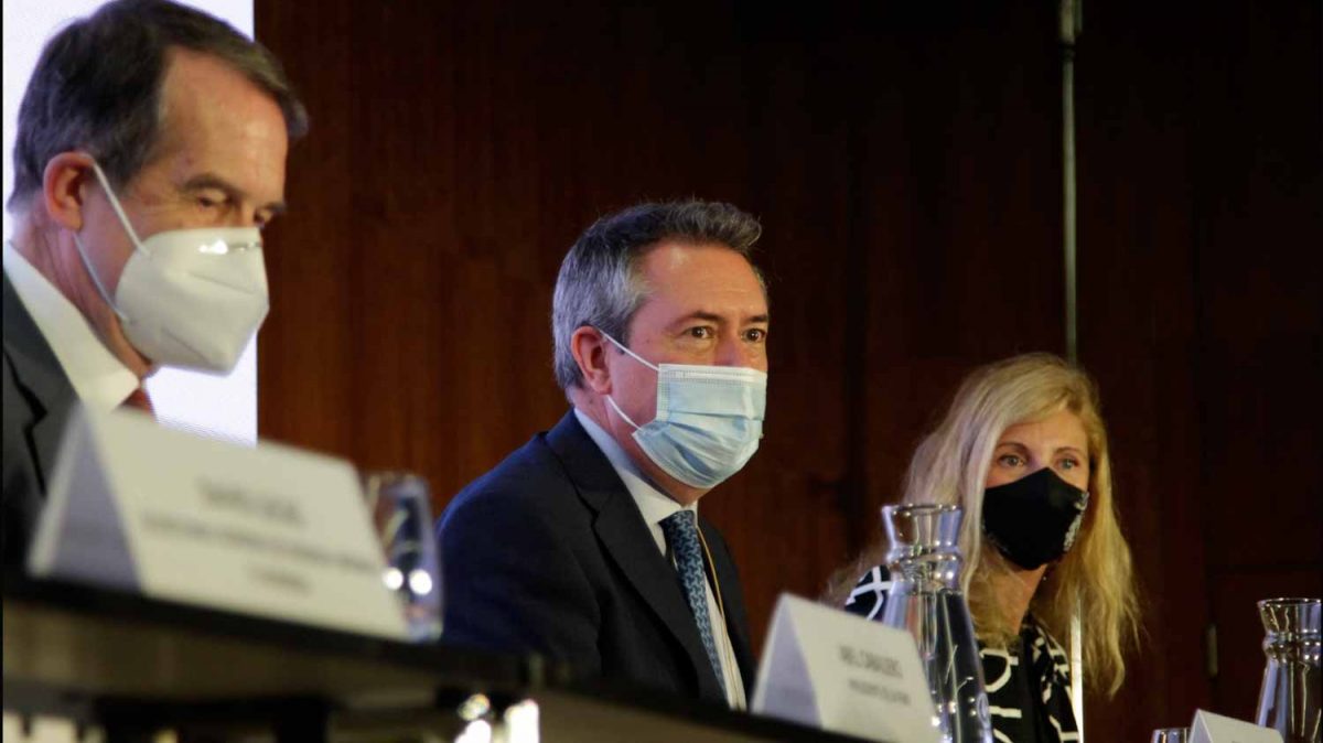 Juan Espadas en el Foro de alcaldes