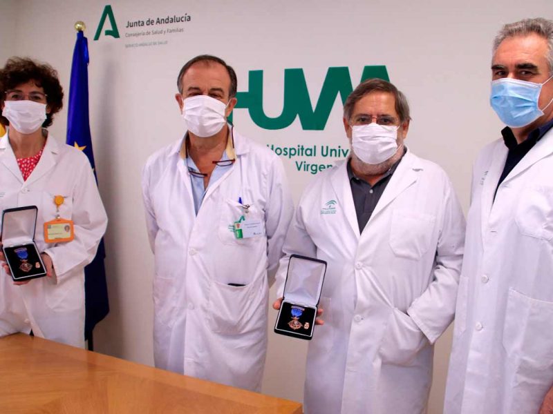 Médicos galardonados