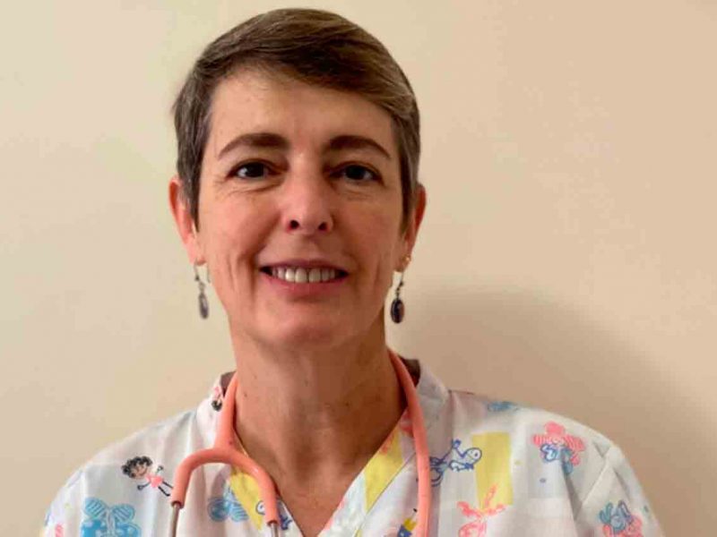 Ana Jiménez, pediatra del Macarena