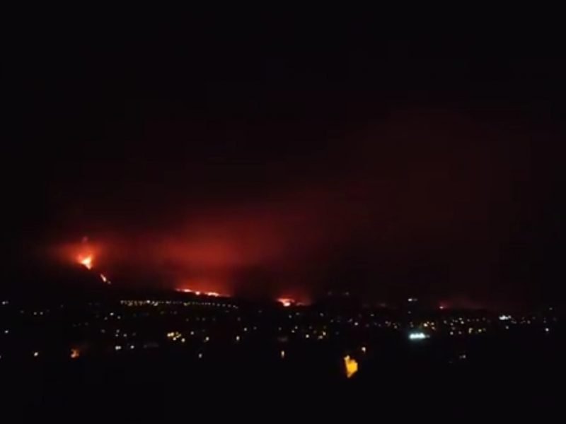 Volcán Cumbre Vieja en La Palma / Vídeo de Manuel Fernández