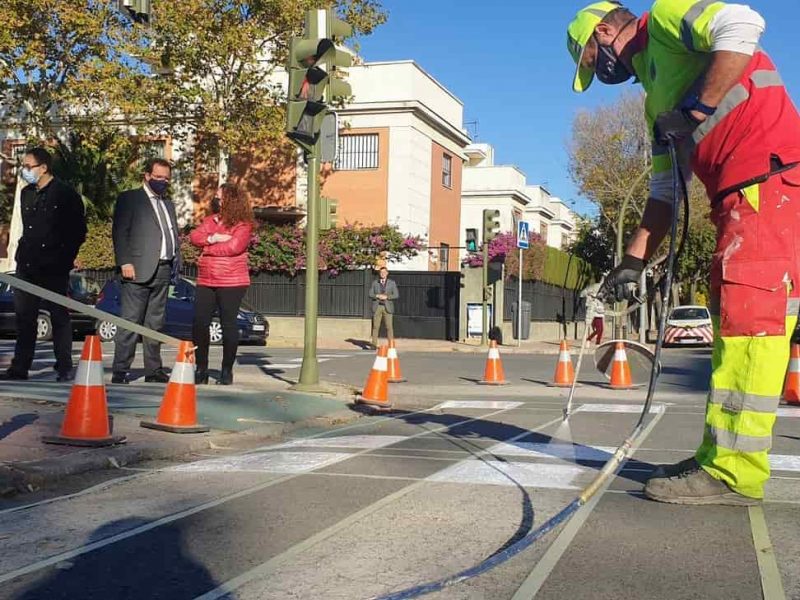 Obras en Bermejales / Ayto.