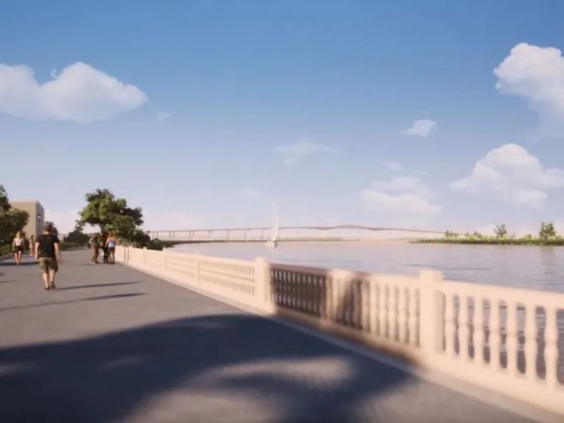 Diseño de Fhecor del puente de la SE-40 / SA