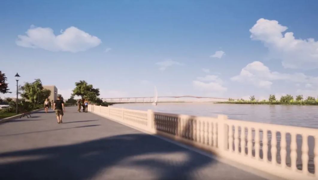 Diseño de Fhecor del puente de la SE-40 / SA