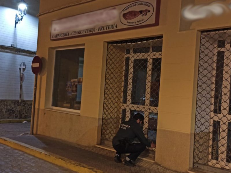 Robaban en tiendas especializadas en productos ibéricos / Guardia Civil