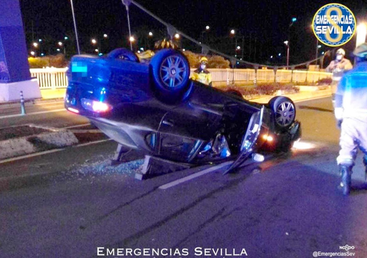 Accidente en La Cartuja