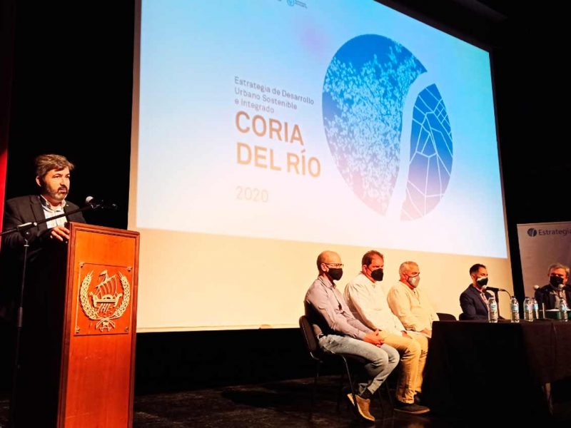 Presentación de la rehabilitación de los cerros de Coria
