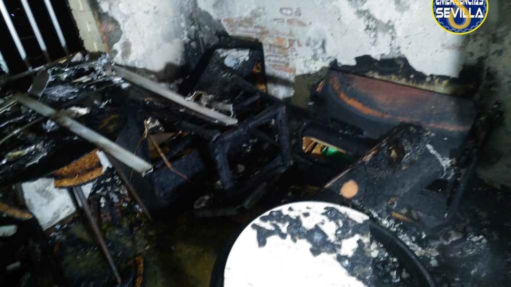 incendio vivienda triana