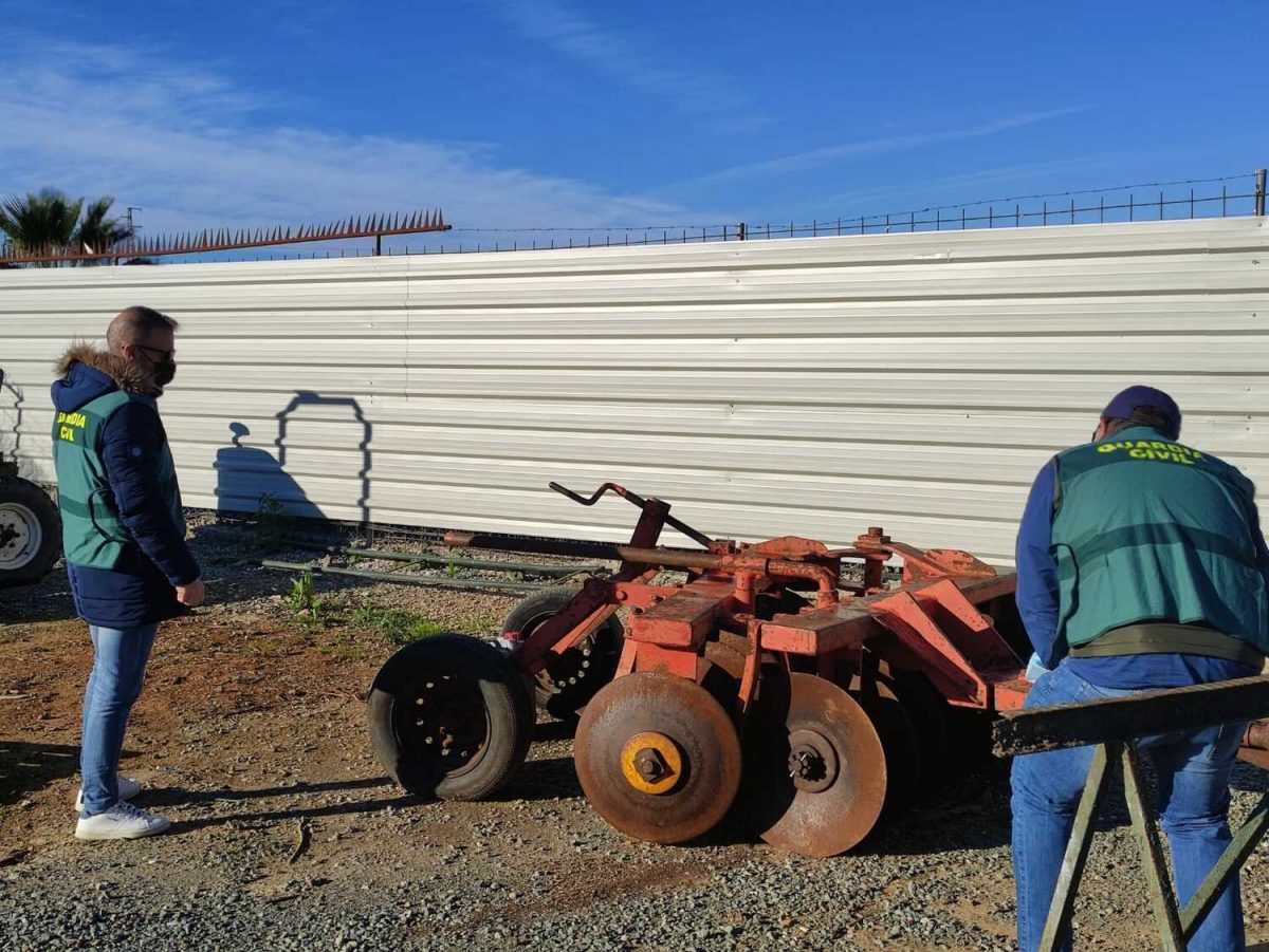 Grada de tractor robada / GC