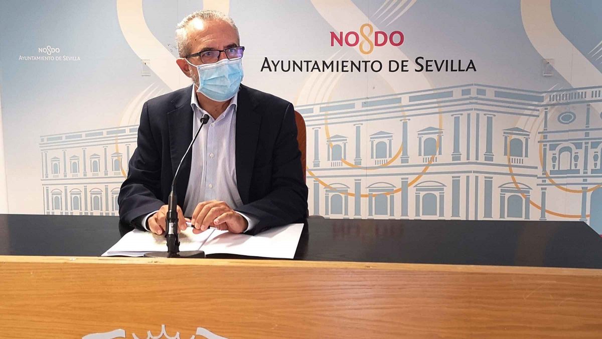 Juan Manuel Flores, delegado de Hábitat Urbano y Cohesión Social del Ayuntamiento de Sevilla