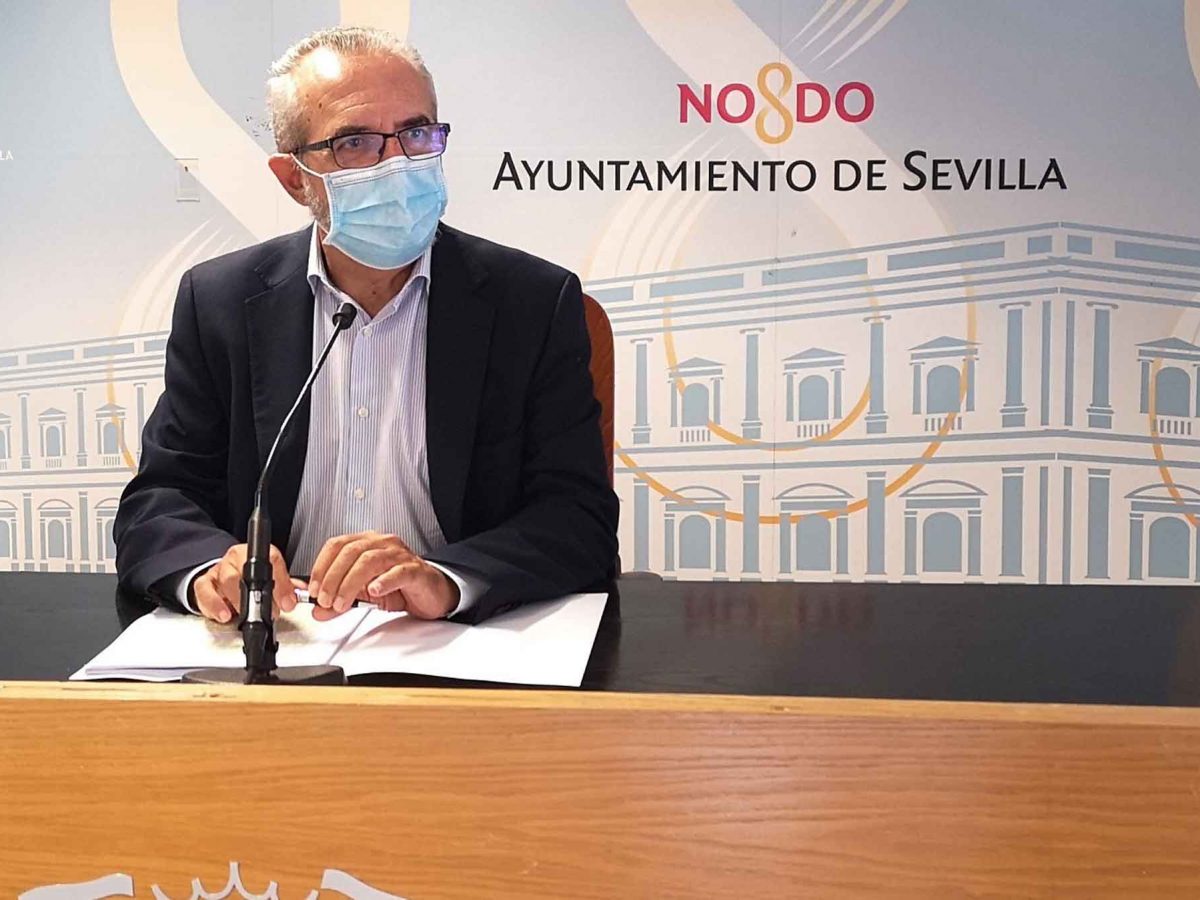 Juan Manuel Flores, delegado de Hábitat Urbano y Cohesión Social del Ayuntamiento de Sevilla