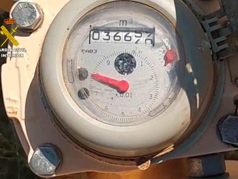 Extracción ilegal de agua en Doñana