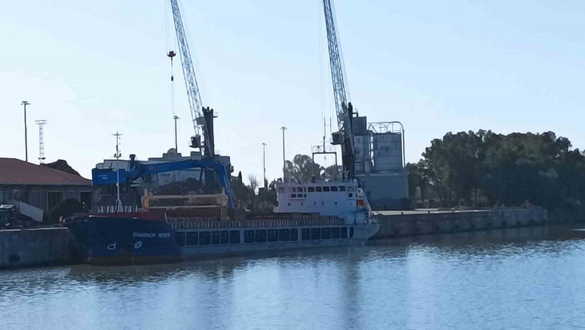 Buque Shannon River en el Puerto de Sevilla / SA