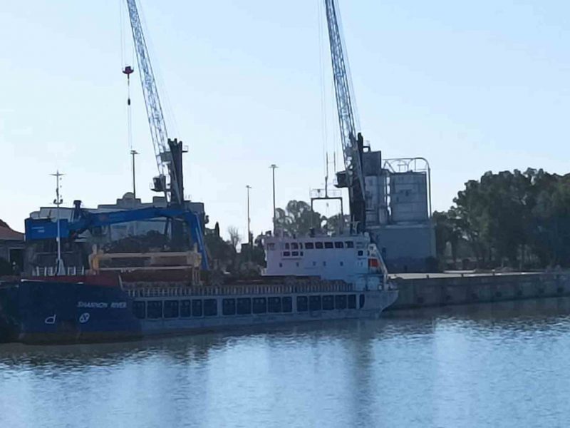 Buque Shannon River en el Puerto de Sevilla / SA