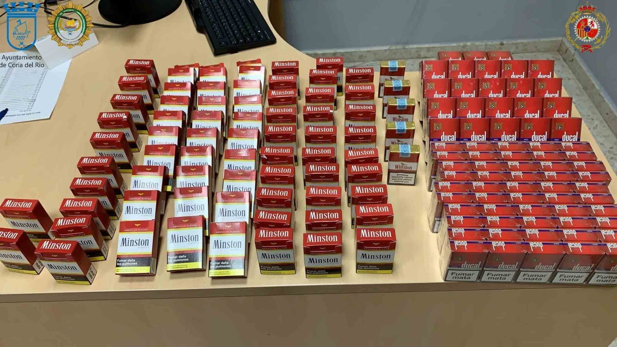 Imagen de una operación de contrabando en Coria del Río / Ayuntamiento de Coria del Río