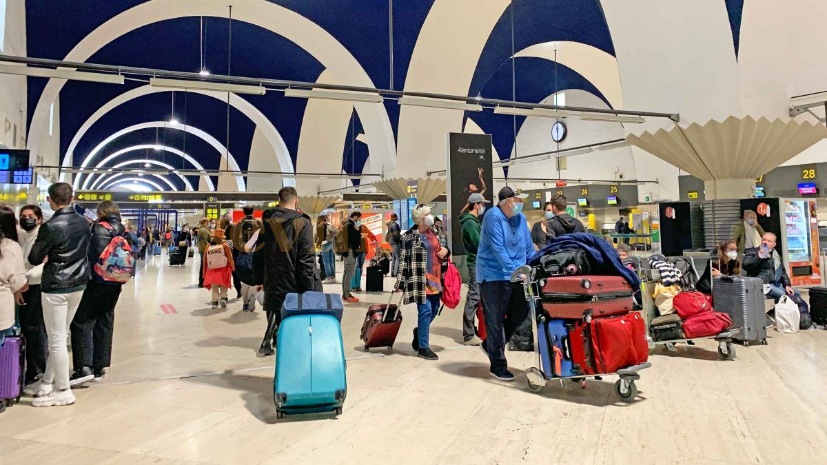 Imagen de archivo del Aeropuerto de Sevilla.