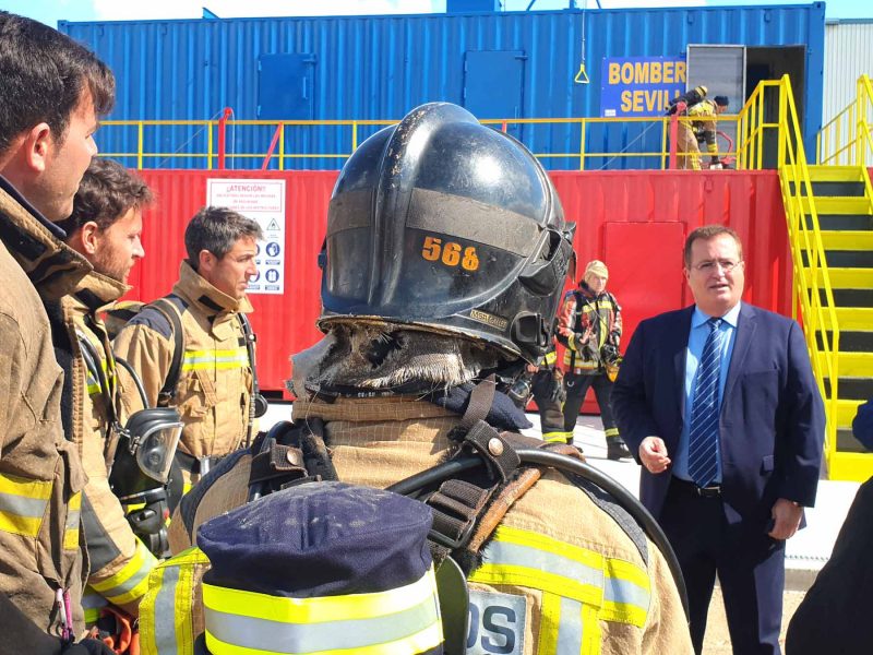 equipamiento bomberos sevilla