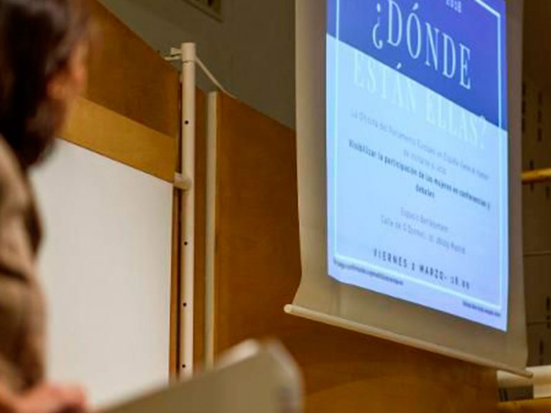 participación mujeres debates