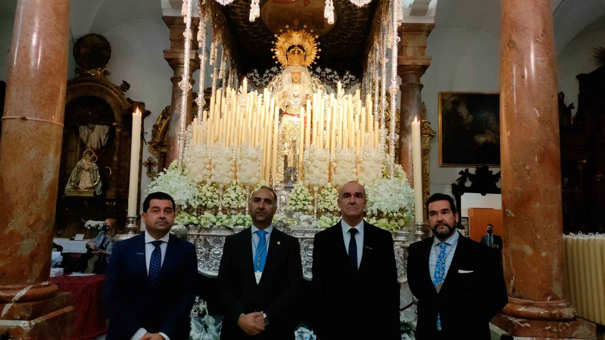 Palio de la Candelaria con la visita del Alcalde de Sevilla en su templo / SA