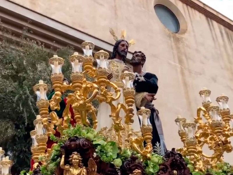 Salida del misterio del Beso de Judas | @Hdad_Redencion