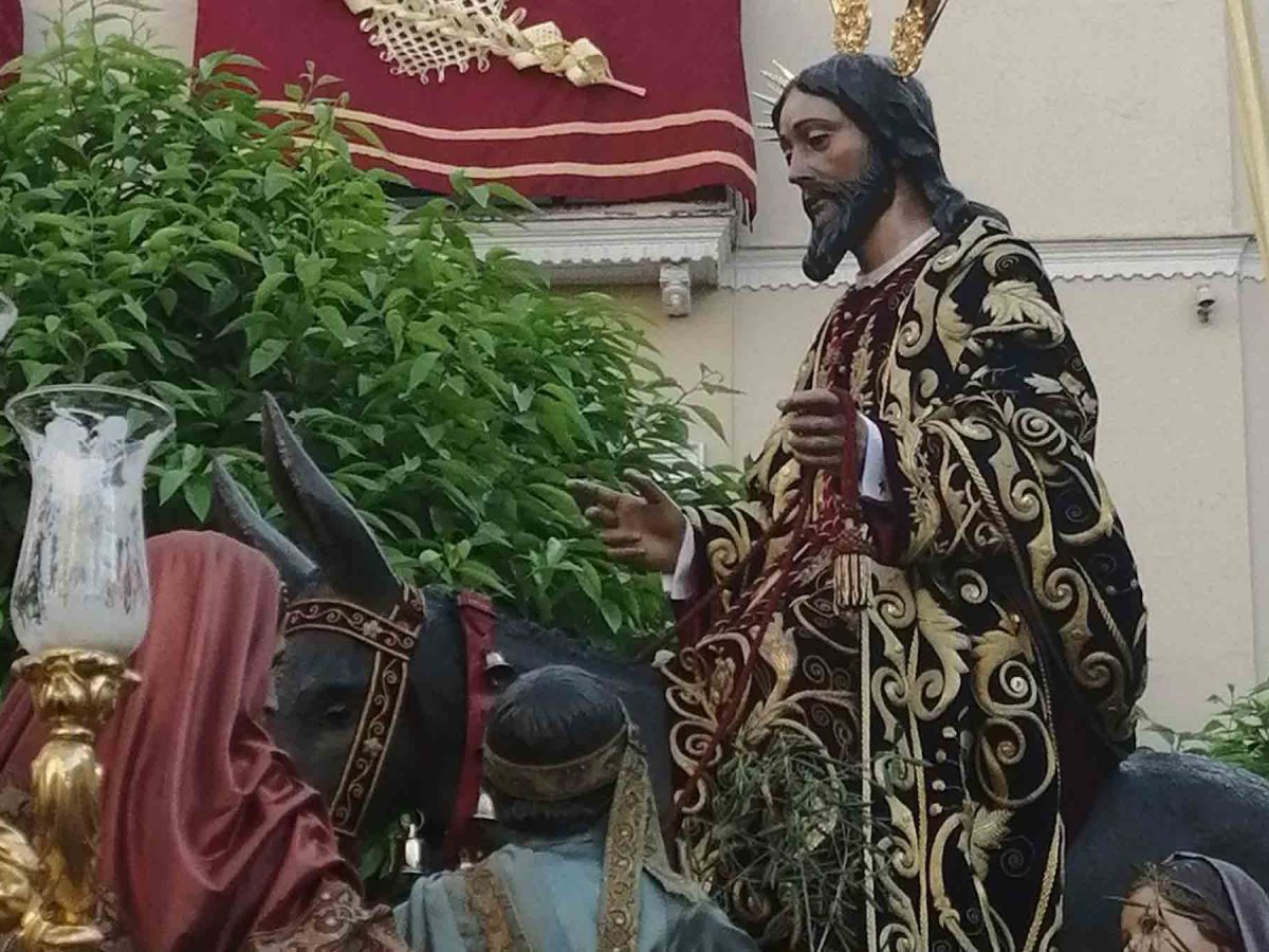 La Sagrada Entrada en Jerusalén, de la Hermandad de La Borriquita