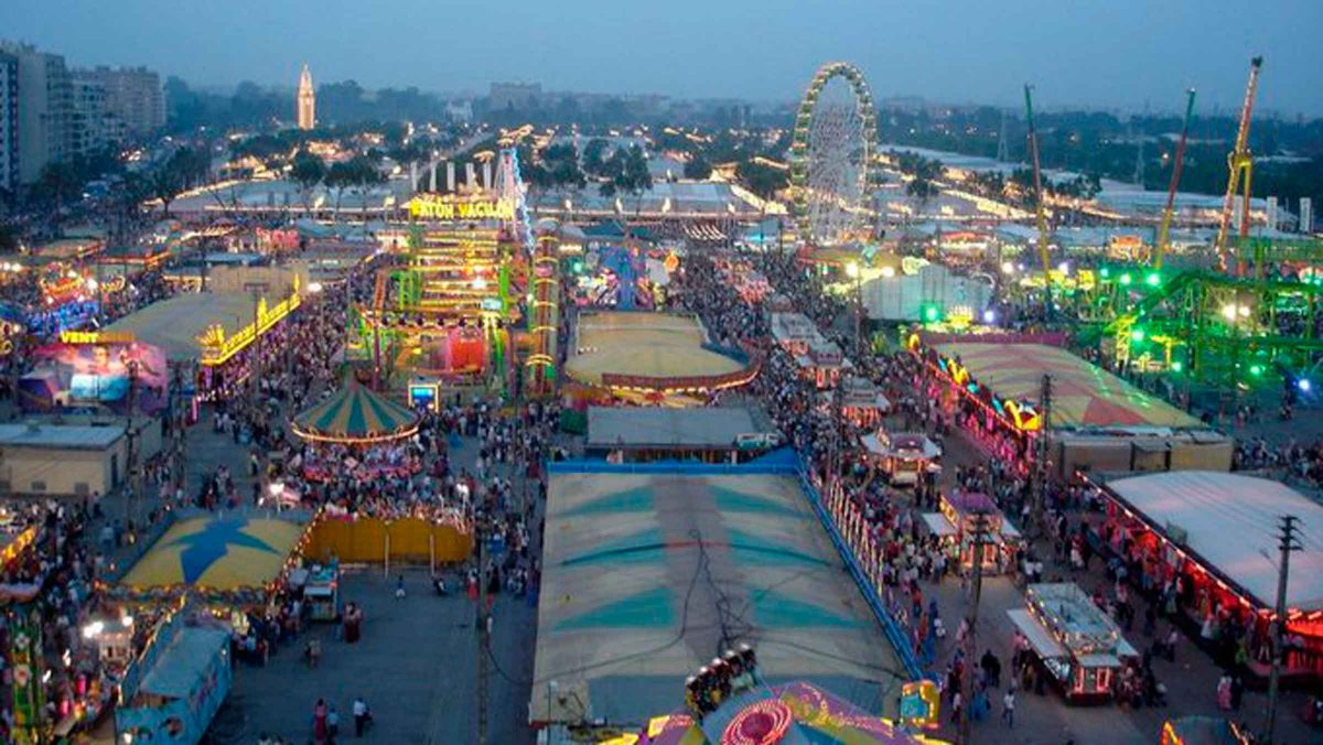 Vista aérea de la famosa calle del Infierno