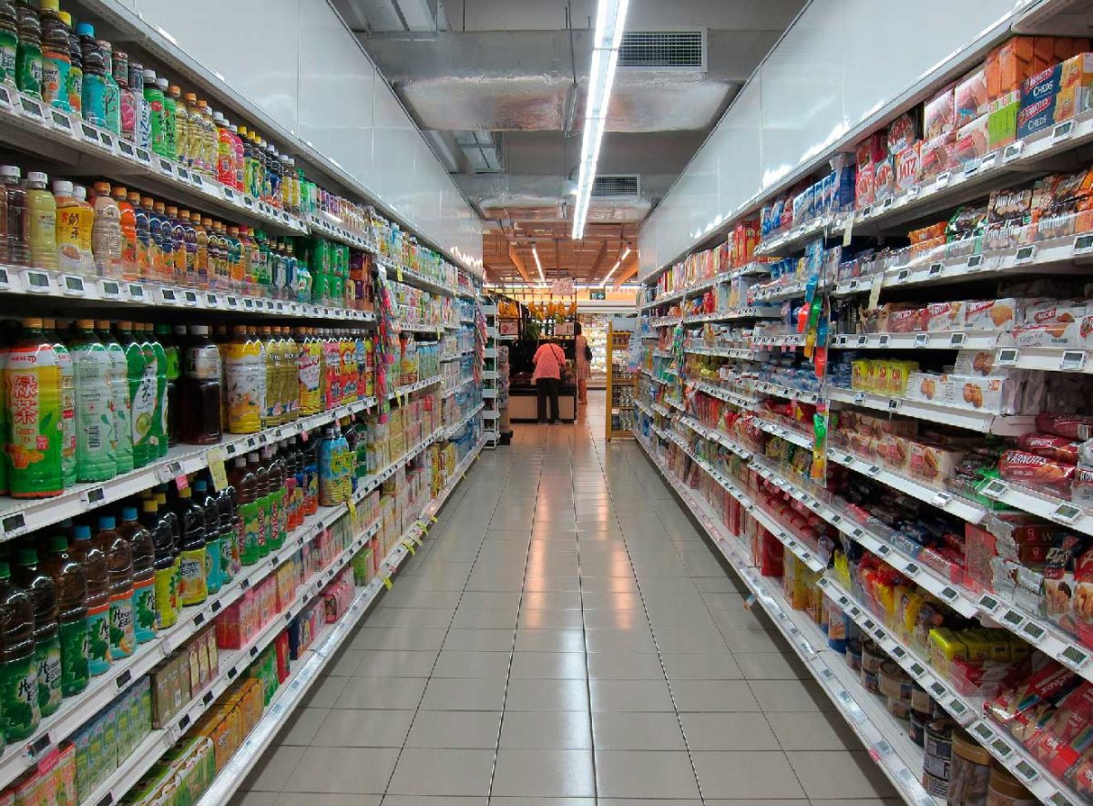 Imagen recurso de un pasillo de supermercado