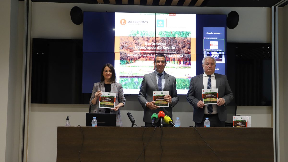 Imagen de la presentación de la previsiones económicas para Sevilla / SA