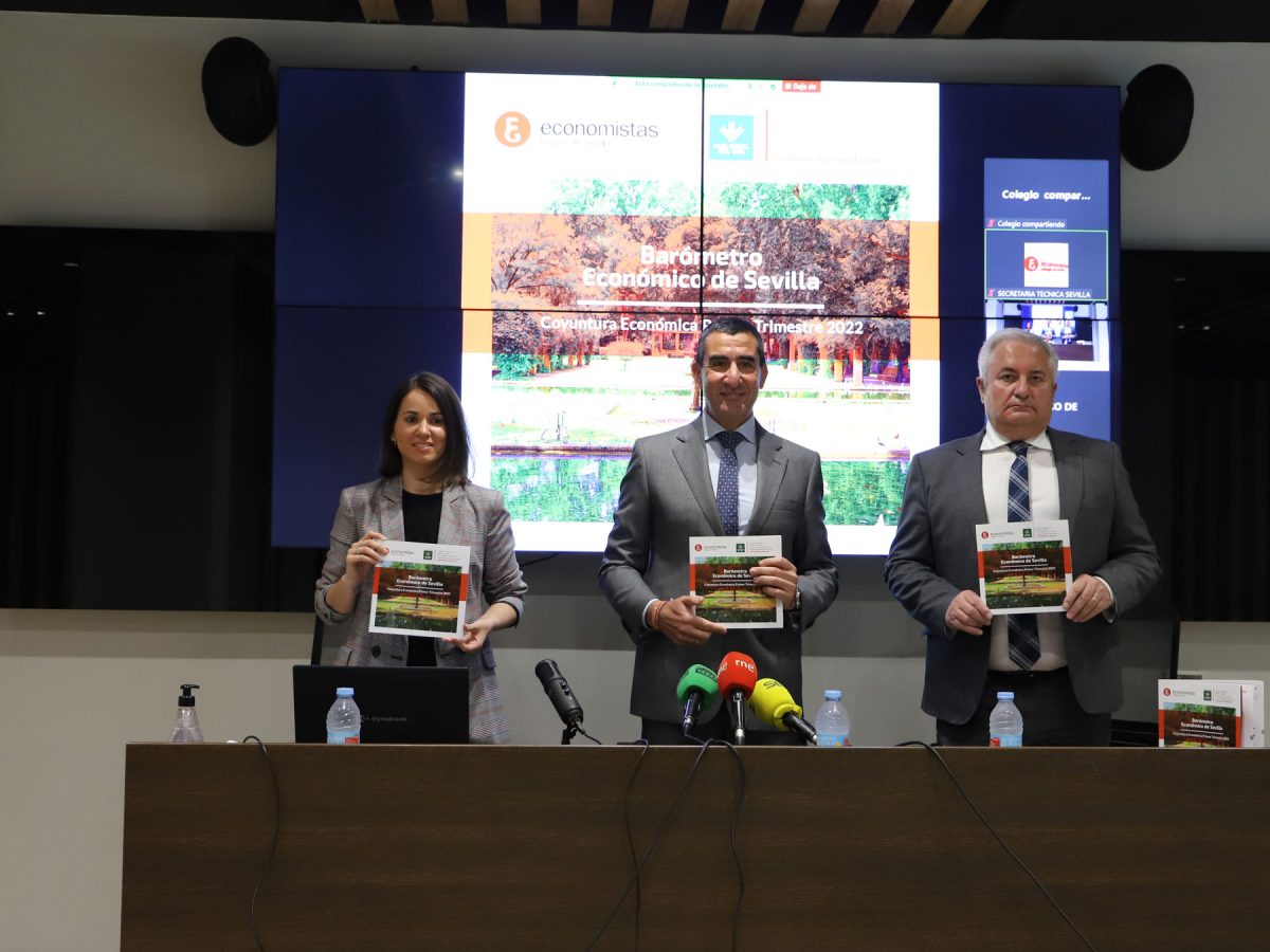 Imagen de la presentación de la previsiones económicas para Sevilla / SA