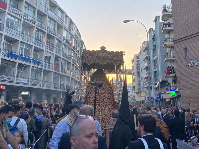 Madre De Dios de la Palma, de la Hermandad del Cristo de Burgos