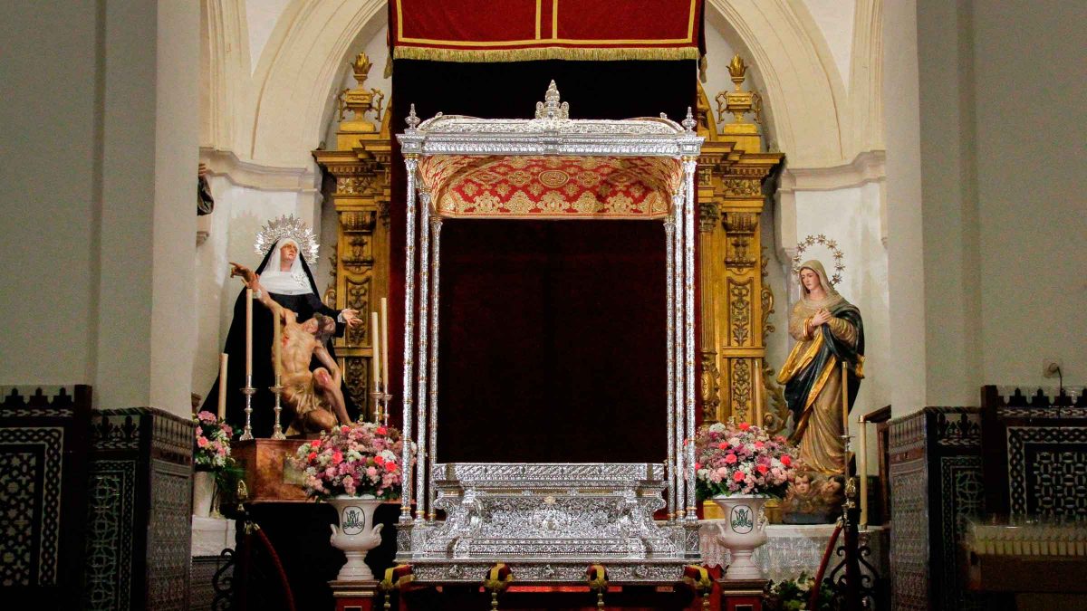 Nuevas andas de la Virgen del Rocío