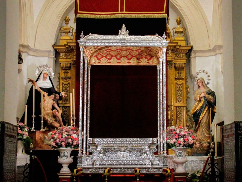 Nuevas andas de la Virgen del Rocío
