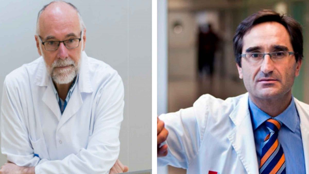 Imagen de dos de los coordinadores del proyecto europeo para prevenir el suicidio/ SA