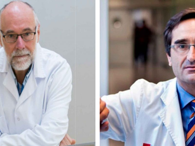 Imagen de dos de los coordinadores del proyecto europeo para prevenir el suicidio/ SA