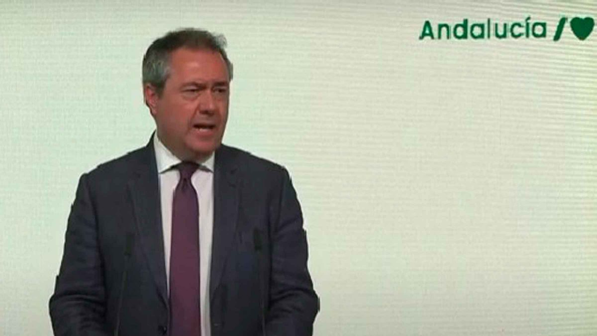 Juan Espadas en la comparecencia sobre el fallo de los ERE del Supremo / SA