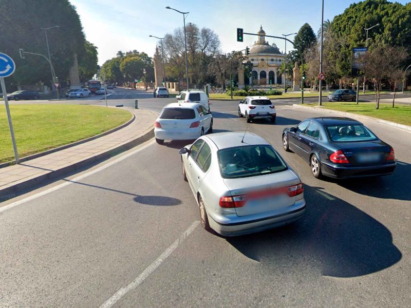 Imagen de tráfico en Sevilla capital / SA