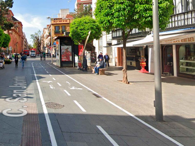 carril bici Sevilla