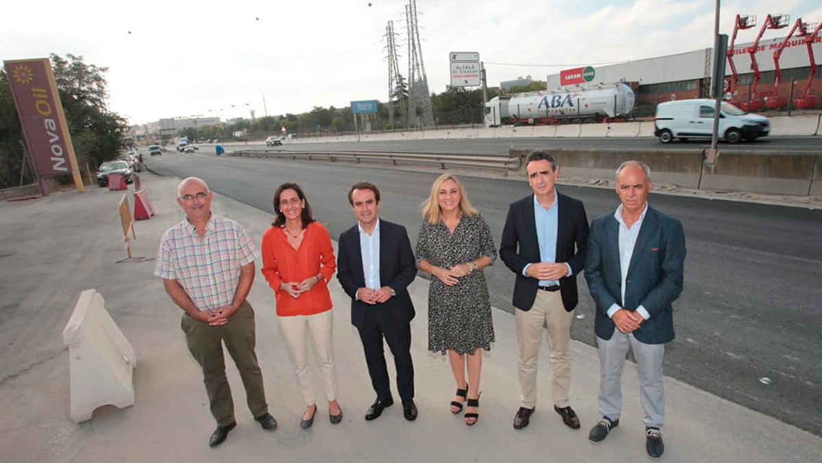 Pose de políticos ante las obras de mejora de la A-92 / SA