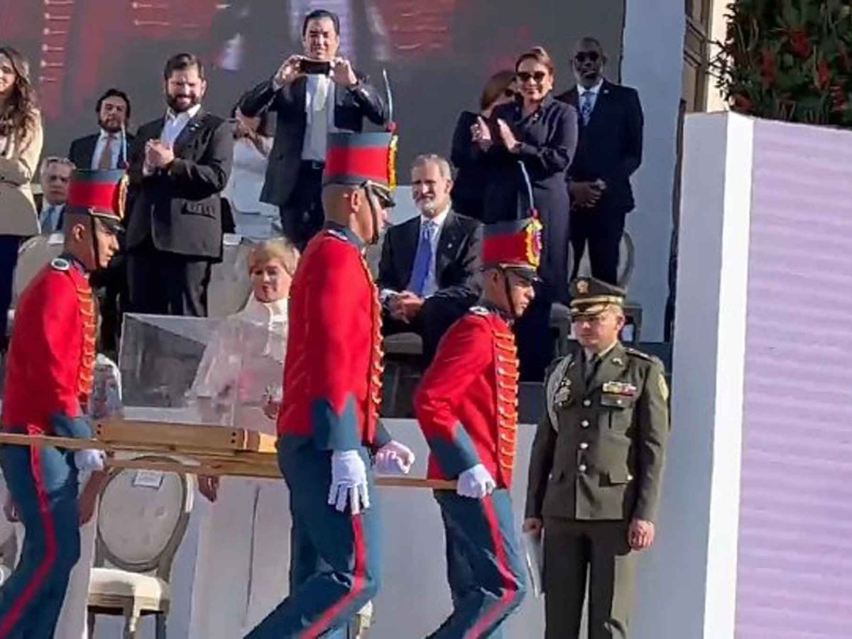 Imagen del Rey Felipe VI en Colombia / RRSS