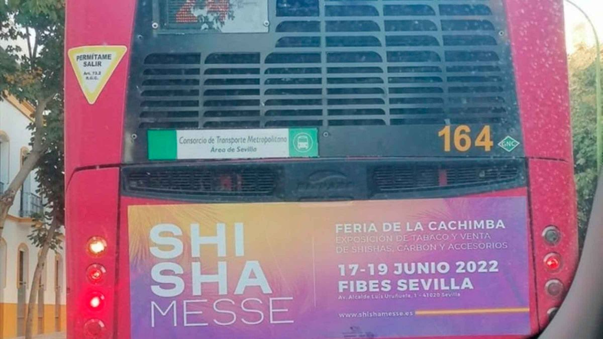 Imagen de la publicidad de la Feria de Cachimba en Tussam / SA
