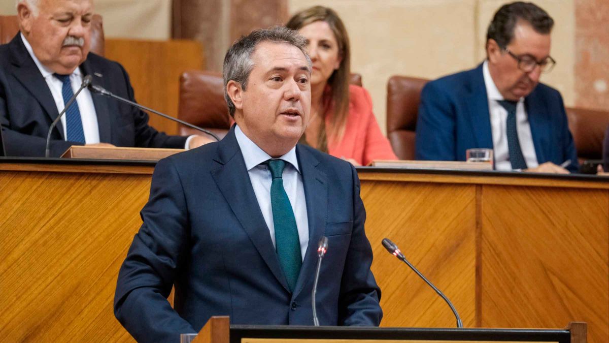 Juan Espadas, exsecretario general del PSOE-A - Europa Press