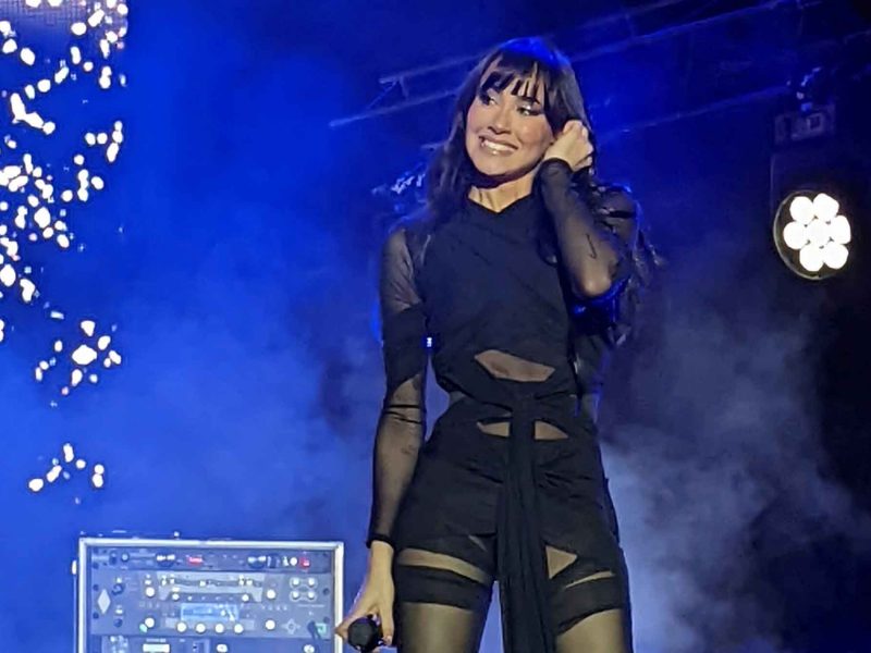Aitana Ocaña en un concierto el pasado año
