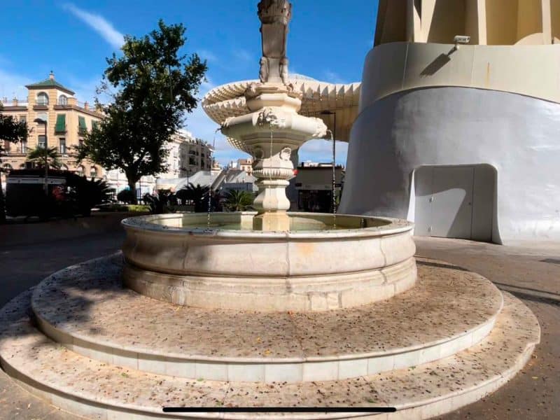 Ejemplo del estado de la Plaza de la Encarnación