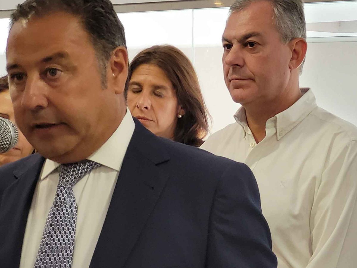 Ricardo Sánchez, presidente del PP de Sevilla en el Congreso del 2 de octubre de 2022 / rrss