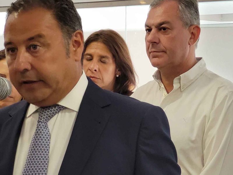 Ricardo Sánchez, presidente del PP de Sevilla en el Congreso del 2 de octubre de 2022 / rrss