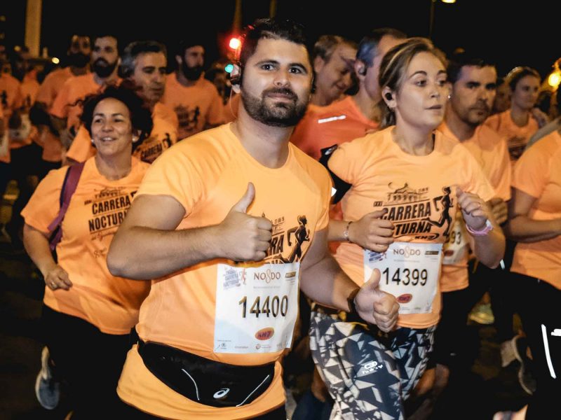 Imagen de la carrera nocturna del Guadalquivir / SA