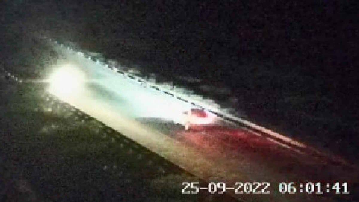 Imagen de la conducción en sentido contrario por la A-66 / SA