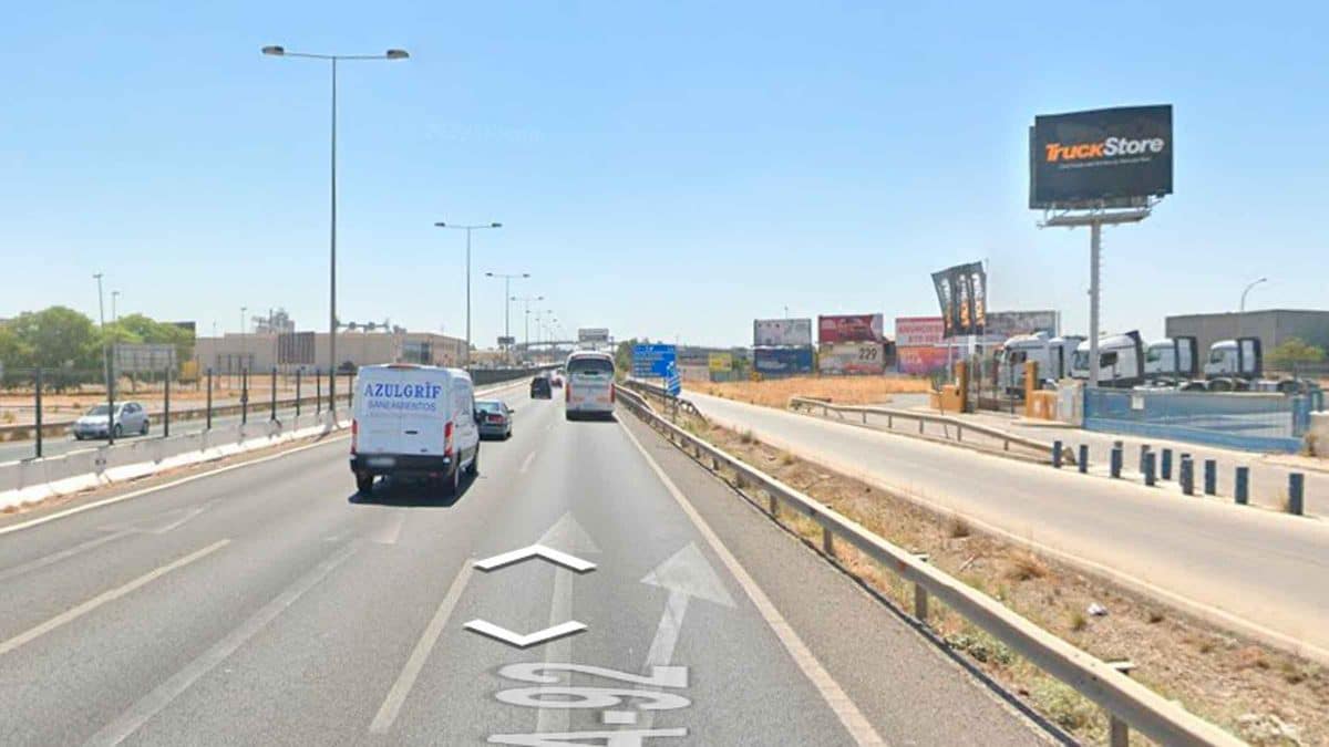 Imagen de la A-92 a la altura de Alcalá de Guadaíra / LVA